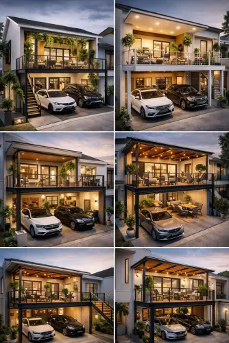 Mezannine Teras Rumah Keren di Cipayung